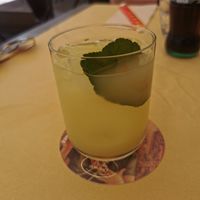 Very, very tasty lemonade with ginger and stuff! at Boa-Bao in Lisbon