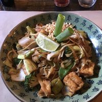 Vegan pad Thai- delicious!! at Boa-Bao in Lisbon