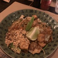 Vegan pad Thai  at Boa-Bao in Lisbon