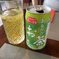Iced green tea   at Zushi in Banbury