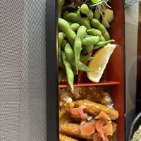 Pumpkin bento box   at Zushi in Banbury