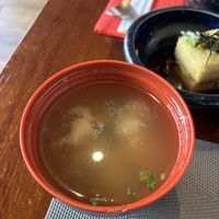 Miso soup   at Zushi in Banbury