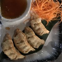 Veggie gyoza at Zushi in Banbury
