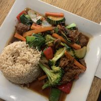 Vegan ribs - sweet and savory #Veganuary at Green Elephant Vegetarian Bistro in Portland