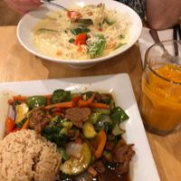   at Green Elephant Vegetarian Bistro in Portland