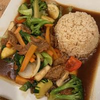   at Green Elephant Vegetarian Bistro in Portland