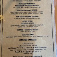 Lunch (also specials board) at Six Forty Six in Whangamata