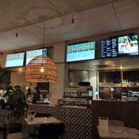 The restaurant at Stripped Pizza - Claraplatz in Basel