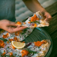   at Stripped Pizza - Claraplatz in Basel