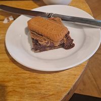 Biscoff brownie 3/10 at Tom Foolery Coffee Company in Shoreham-by-sea