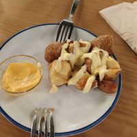 Patatas con mayonesa vegana at La Huerta  in Aguadulce