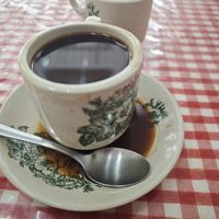 Black coffee at Happy Vegan - Petisah Tengah in Medan