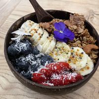 Acai bowl. Espectacular  at Religion Coffee in Madrid
