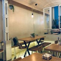 Interior  at Religion Coffee in Madrid