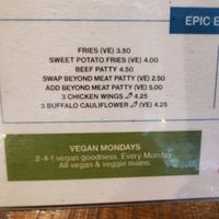 Extra (VE) = VEGAN at BrewDog in Brussels