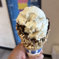 Chocolate chip cheesecakee  at Whit's Frozen Custard in Columbus