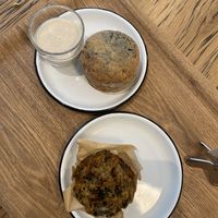 scone and muffin 💝 at Wild & The Moon - Amelot in Paris