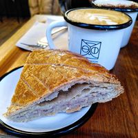 Galette des Rois + Flat White at Wild & The Moon - Amelot in Paris
