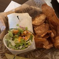Buffalo setain wrap  at Spinners Pizza & Subs in Albany