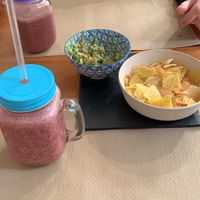 Smoothies are also very good!  at Sabores de Sandra in Mallorca