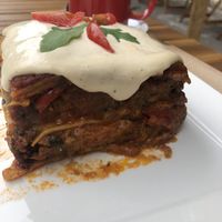 Lasagne at Sabores de Sandra in Mallorca