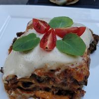 Homemade Lasagna  at Sabores de Sandra in Mallorca