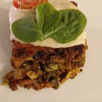Lasagna at Sabores de Sandra in Mallorca