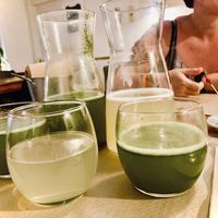 Homemade lemonades  at Sabores de Sandra in Mallorca