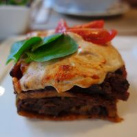 Lasagna  at Sabores de Sandra in Mallorca