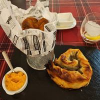 spanakopita at Sabores de Sandra in Mallorca