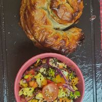 Spanakopita at Sabores de Sandra in Mallorca