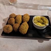 Croquetas at Sabores de Sandra in Mallorca