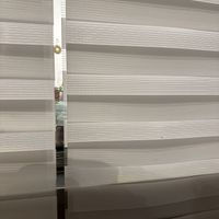 The roller blinds concealing all the mess  at Sabores de Sandra in Mallorca