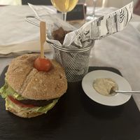 Burger  at Sabores de Sandra in Mallorca