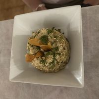 Risotto (bit undercooked)  at Sabores de Sandra in Mallorca