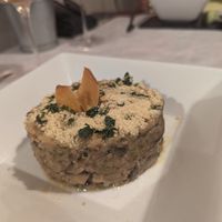 Broccoli & mushroom risotto at Sabores de Sandra in Mallorca