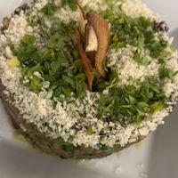 Mushroom and broccoli risotto   at Sabores de Sandra in Mallorca