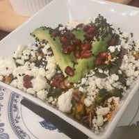 Sandra’s special salad  at Sabores de Sandra in Mallorca