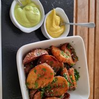 Balearic potatos at Sabores de Sandra in Mallorca