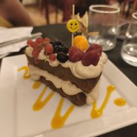 tarta de zanahoria super riquísima at Sabores de Sandra in Mallorca