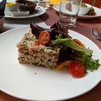 Tabouleh dish at Sabores de Sandra in Mallorca