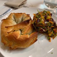 Spanatopika griega at Sabores de Sandra in Mallorca