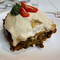 Lasagna at Sabores de Sandra in Mallorca