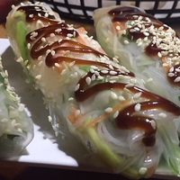 Spring Rolls at Strummer's in Fresno