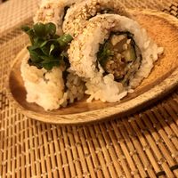 Tofu roll at Sushi Roll Double Quotation IKI in Osaka
