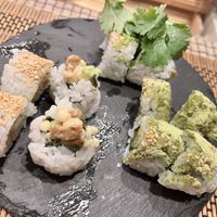   at Sushi Roll Double Quotation IKI in Osaka