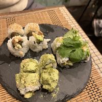   at Sushi Roll Double Quotation IKI in Osaka