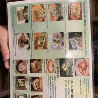 Veg Menu  at Sushi Roll Double Quotation IKI in Osaka