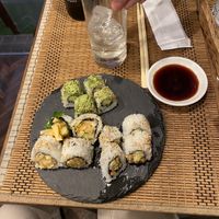   at Sushi Roll Double Quotation IKI in Osaka