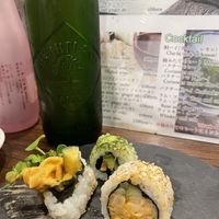   at Sushi Roll Double Quotation IKI in Osaka